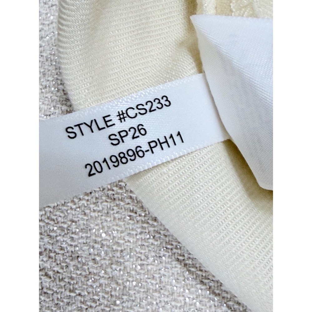 NWT J. Crew Sz S petite Cosmo pant in Gramercy linen blend $148 *flaw - Picture 10 of 13